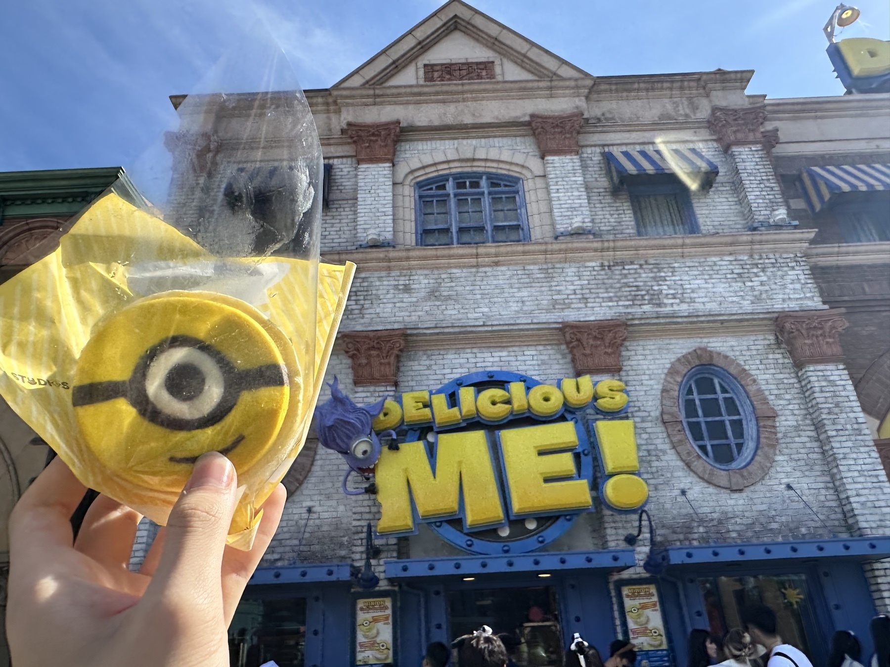 Minion cookie at Universal Studios Japan