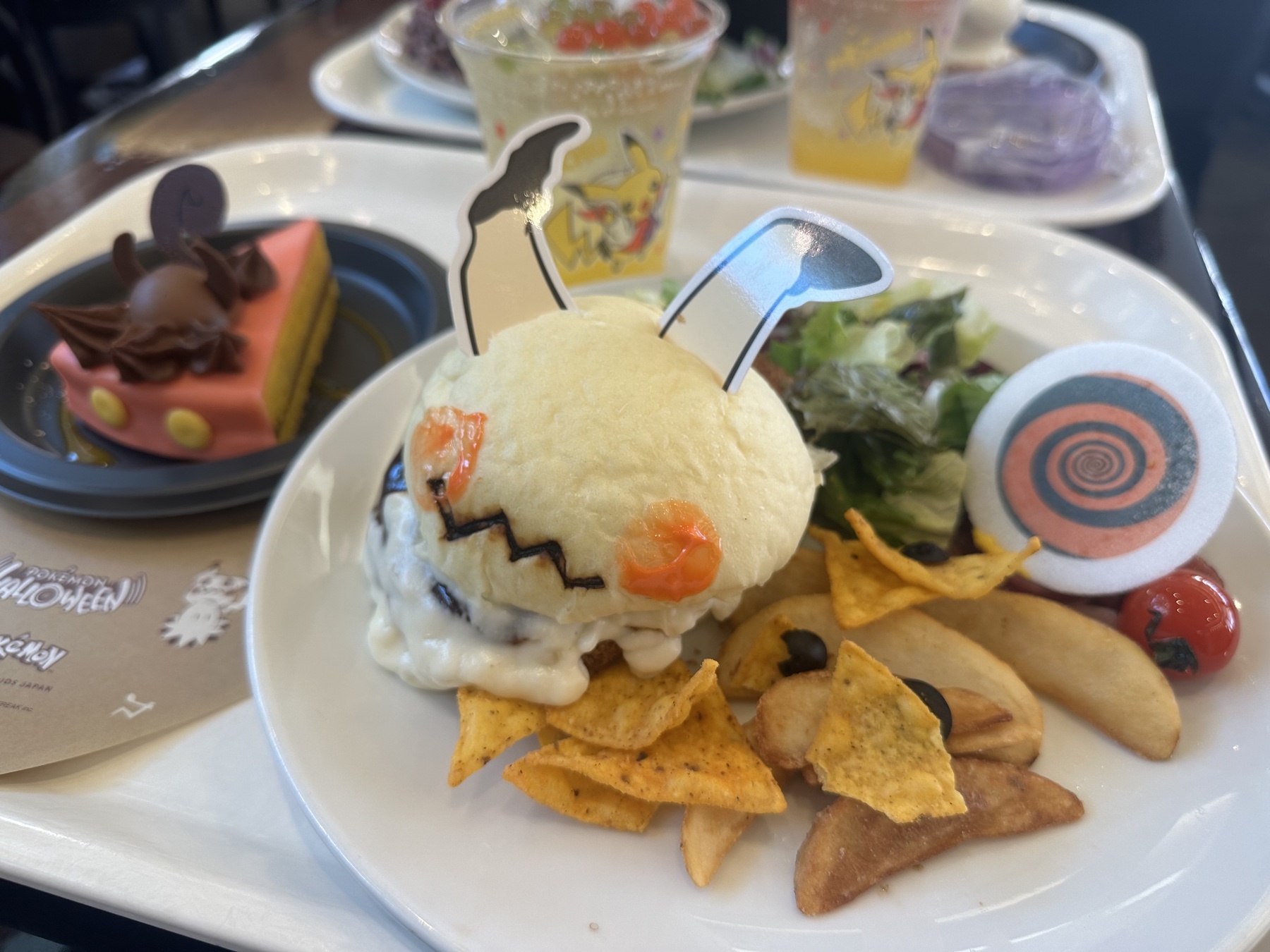Mimikyu themed food plate