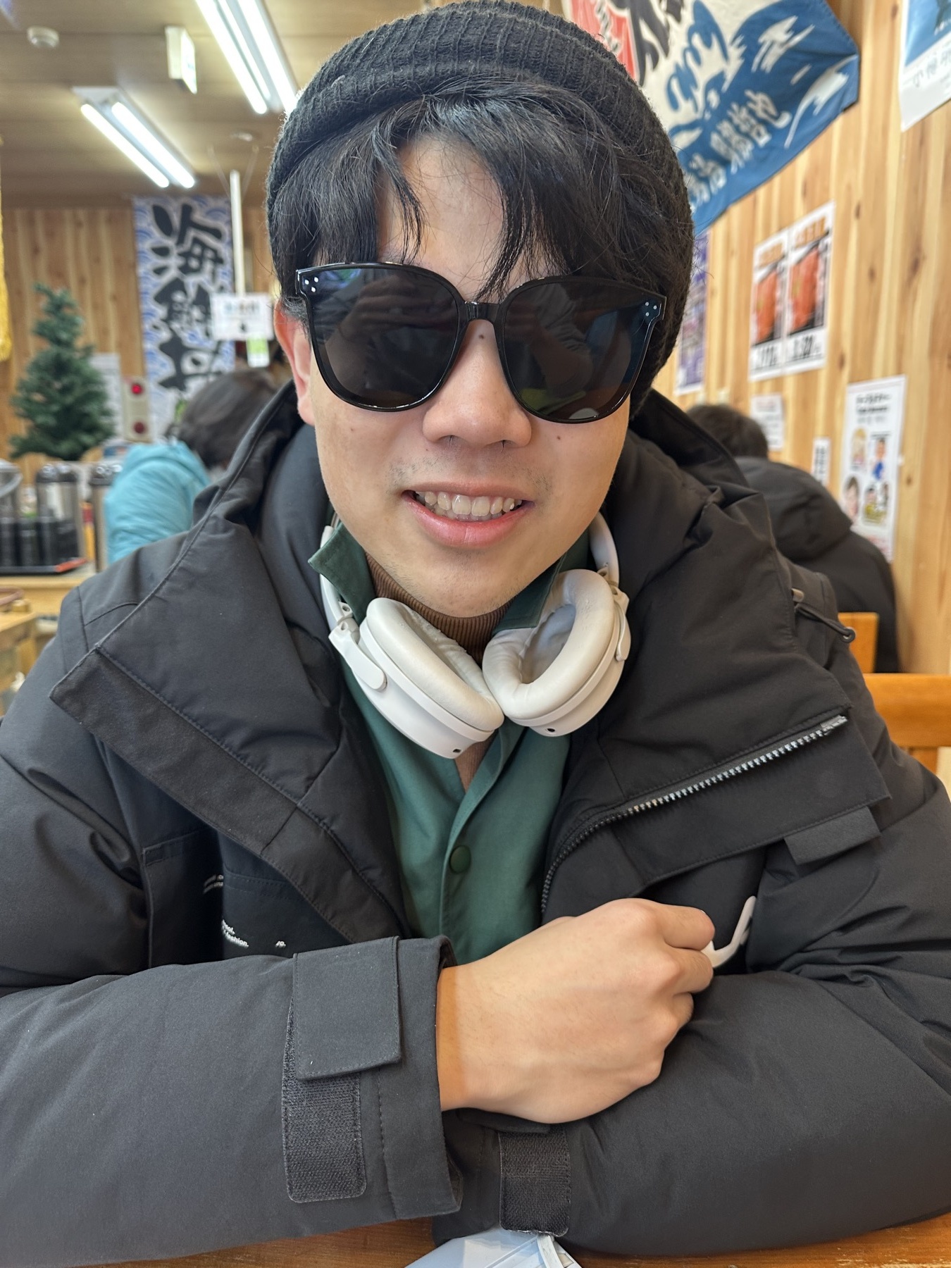 Portrait of my EVA co-first author in Hokkaido