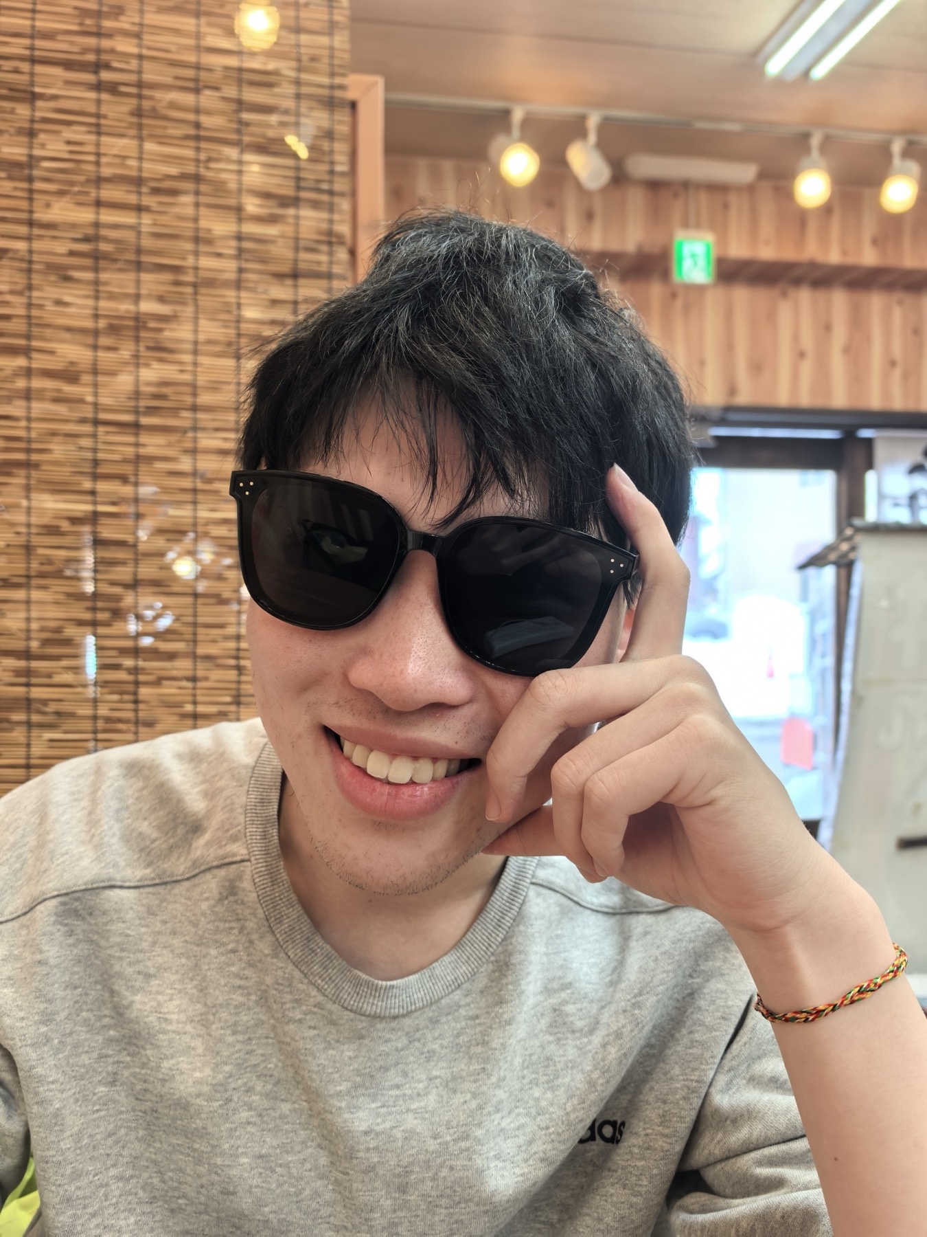 Portrait of Yanjie in Hokkaido